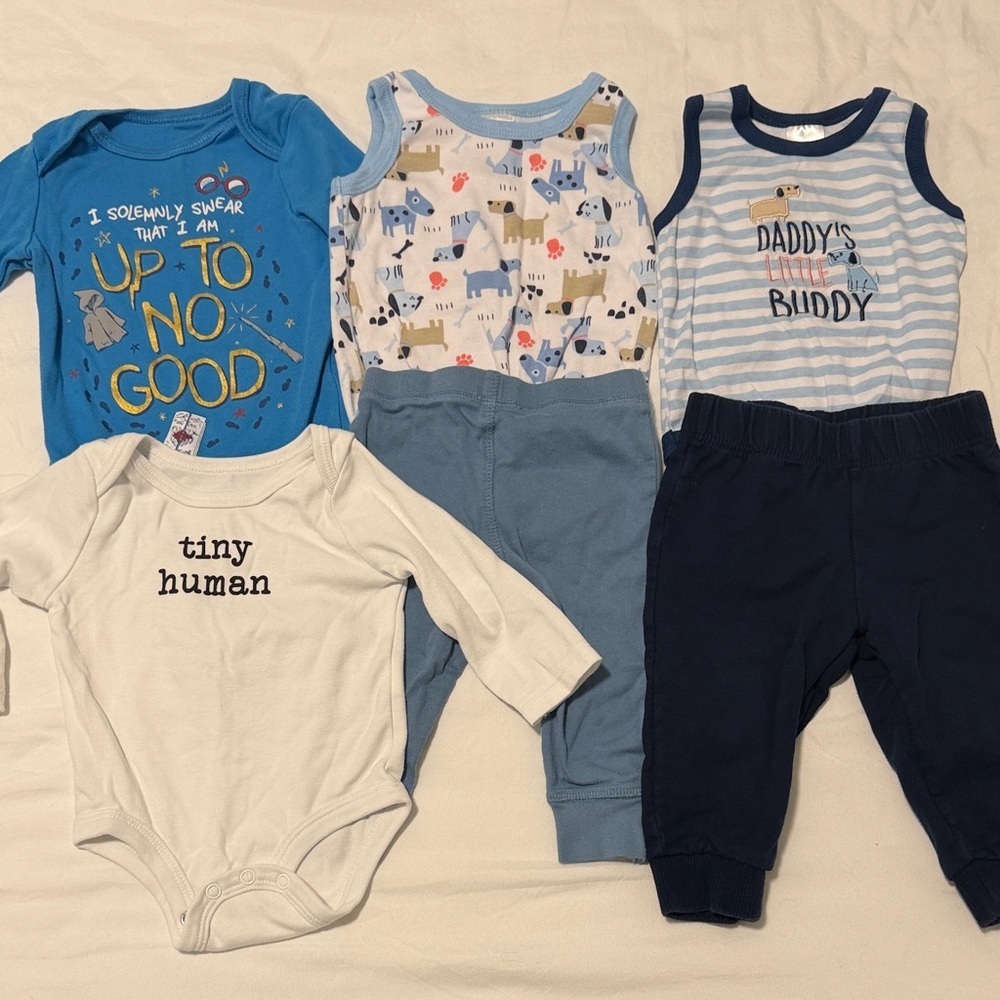 Harry potter and clothes bundle baby 3-6months